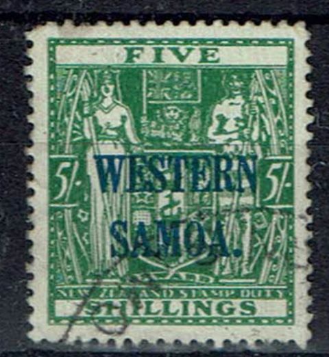 Image of Samoa SG 194a FU British Commonwealth Stamp